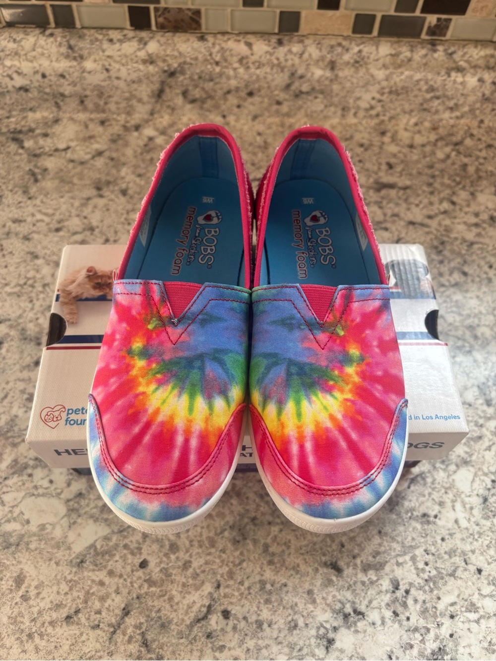 Bobs memory foam slip ons